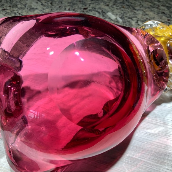 Art Glass Clown Ashtray/Candy/key/Trinket Dish - Picture 4 of 5